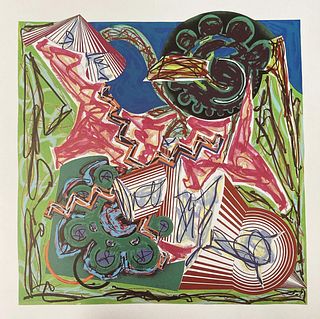 Frank Stella(After) - Then Came the Ox and Drank Water