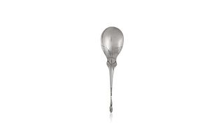 Georg Jensen Silver Ornamental Serving Spoon 50