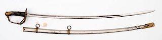 M1872 Light Cavalry Officer's Sword 