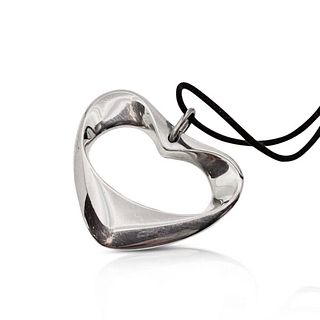 Georg Jensen Sterling Silver Heart Pendant 152 by Henning Koppel