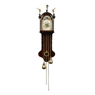 Franz Hermle & Sons Dutch Friesian Staartklok Wall Clock