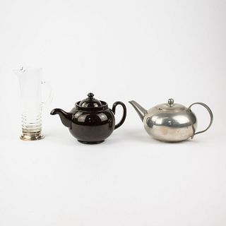 Group - Pitcher and Two Teapots incl ALB