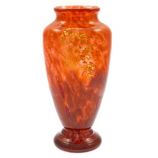 Daum Nancy Glass Vase
