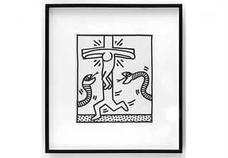 Keith Haring - Untitled (Snake Run)