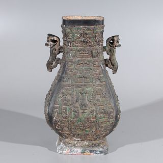 Chinese Bronze Archaistic Vase