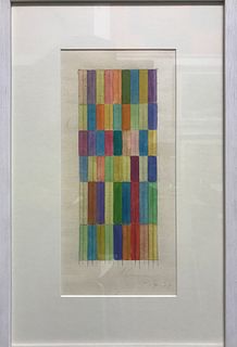 Alejandro Otero,
"Watercolor and pencil
on paper"







