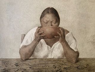 Francisco Zuniga,"Mujer con olla"