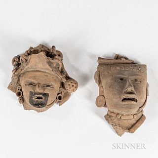 Two Veracruz Head Fragments