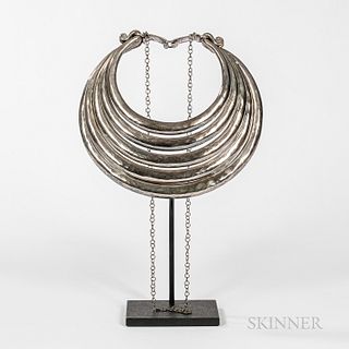 Miao Silver Torque Necklace