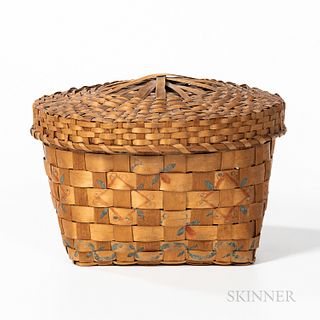 Northeast Paint-decorated Basket
