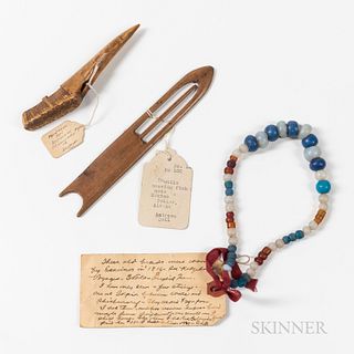 Eskimo Shuttle, Meat Hook, and Beads