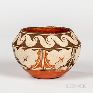 Southwest Polychrome Pottery Jar