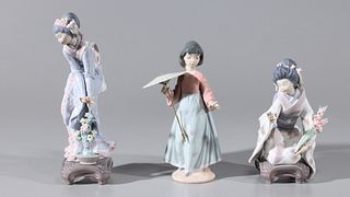 Group of Lladro Porcelain Figures
