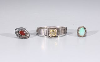 Three Jewelry Pieces by Loys Houriet