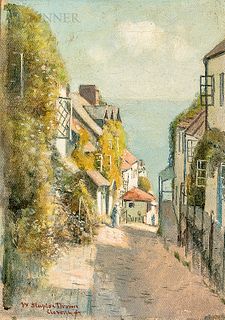 William Staples Drown (American, 1856-1915), Clovelly.