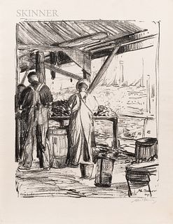 Albert Edward Sterner (American, 1863-1946), The Mussel Openers, Newport