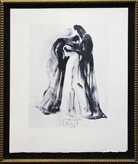 Salvador Dali - Dante and Beatrice