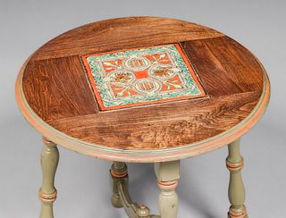 Tile-Top Table c1920s