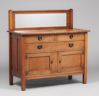 Stickley Brothers #8837 Sideboard c1910
