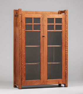 Generic Two-Door Bookcase c1910
