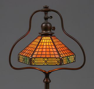 Handel Overlay Floor Lamp c1910s