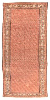 Antique Malayer Rug, 5’11’’ x 13’4’’