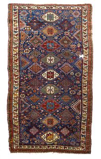 Antique Kazak Rug, 4’3” x 8’9”