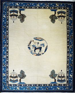 Antique Peking Rug, 11’9” x 14’2”