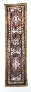 Antique Bakhshaish Rug, 3’8” x 13’7”