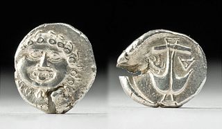 Greek Thrace Apollonia Pontika AR Silver Drachm