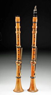 19th C. French Wood Clarinets by Martin Freres (pr)