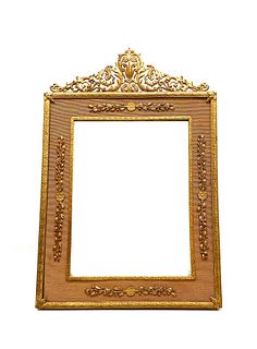 Antique French Bronze Frame