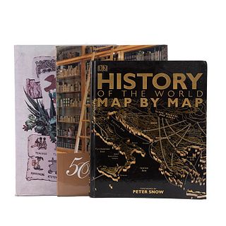 Nomenclatura Geografica de México / History of the World Map by MAP / 50 Años. Centro de Estudios de Historia de México...Pzs: 3.
