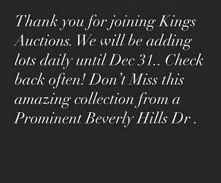 KINGS AUCTIONS NEW YEARS DAY 2022 LIVE