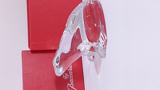 Baccarat Crystal Figurine - "Frog" Clear