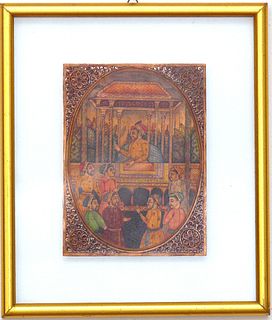 Persian Miniature on ivory