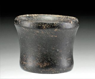 Miniature Egyptian Early Dynastic Porphyry Jar