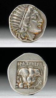Greek Rhodes AR Silver Plinthophoroi Drachm