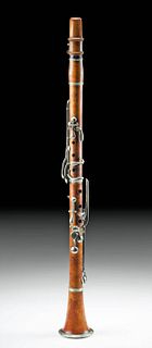 19th C. French Wood & Brass Clarinet by Martin Freres