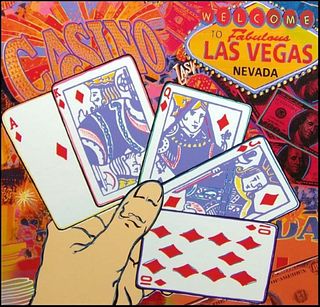 Steve Kaufman - Welcome to Las Vegas - Poker