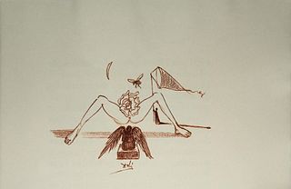 Salvador Dali - Untitled Vignette