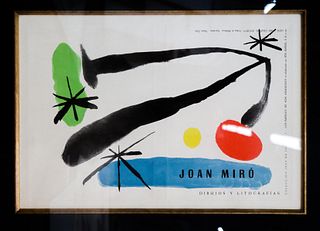 Joan Miro - Cover from Drawlings and Lithographs from