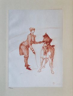 Henri Tolouse-Lautrec - Untitled from Au Cirque