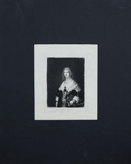 Rembrandt van Rijn (after) - La Femme D'Utrecht