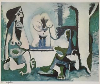 Pablo Picasso (After) - 19.8.61 from "Les Dejeuneres"