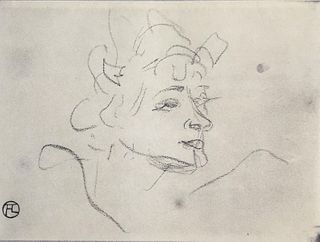 Henri Toulouse-Lautrec (After) - Untitled VI from 70