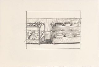 Wayne Thiebaud - Sketchbook 21