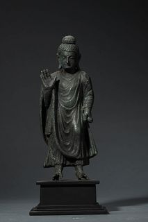 8th Century: A Bronze Gandhara Statue