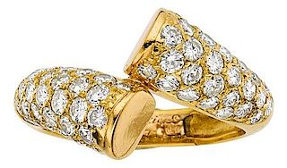 Diamond, Gold Ring, Cartier