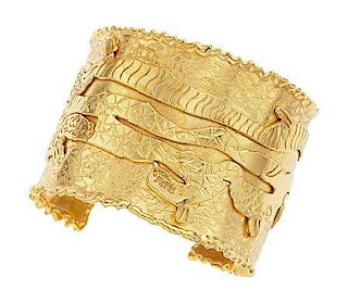 Gold Bracelet, Jean Mahie